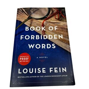 Book of Forbidden Words: A Novel by Louise Fein- ARC Adult Historical Fiction